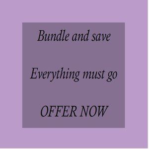 Welcome all reasonable offers